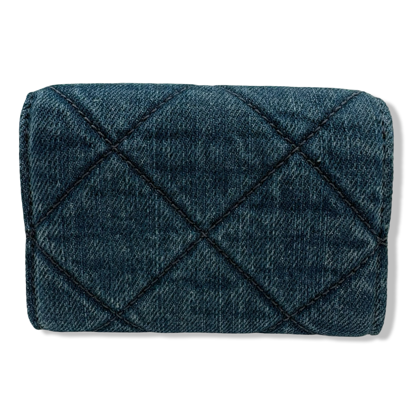 Pre-Owned Tory Burch Women's Denim Card Case
