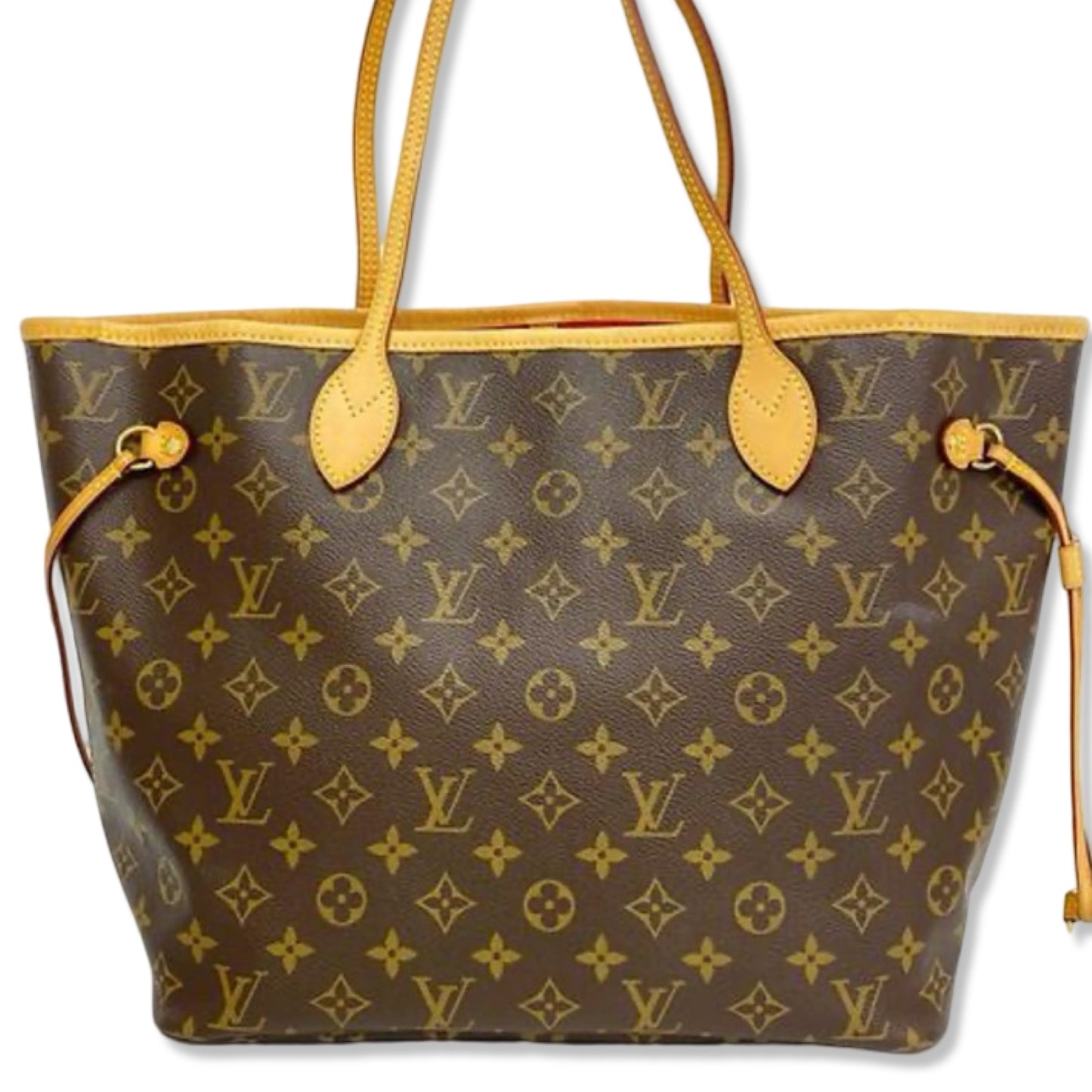Pre-Owned Louis Vuitton Monogram V Neverfull MM Hot Pink - LV1619