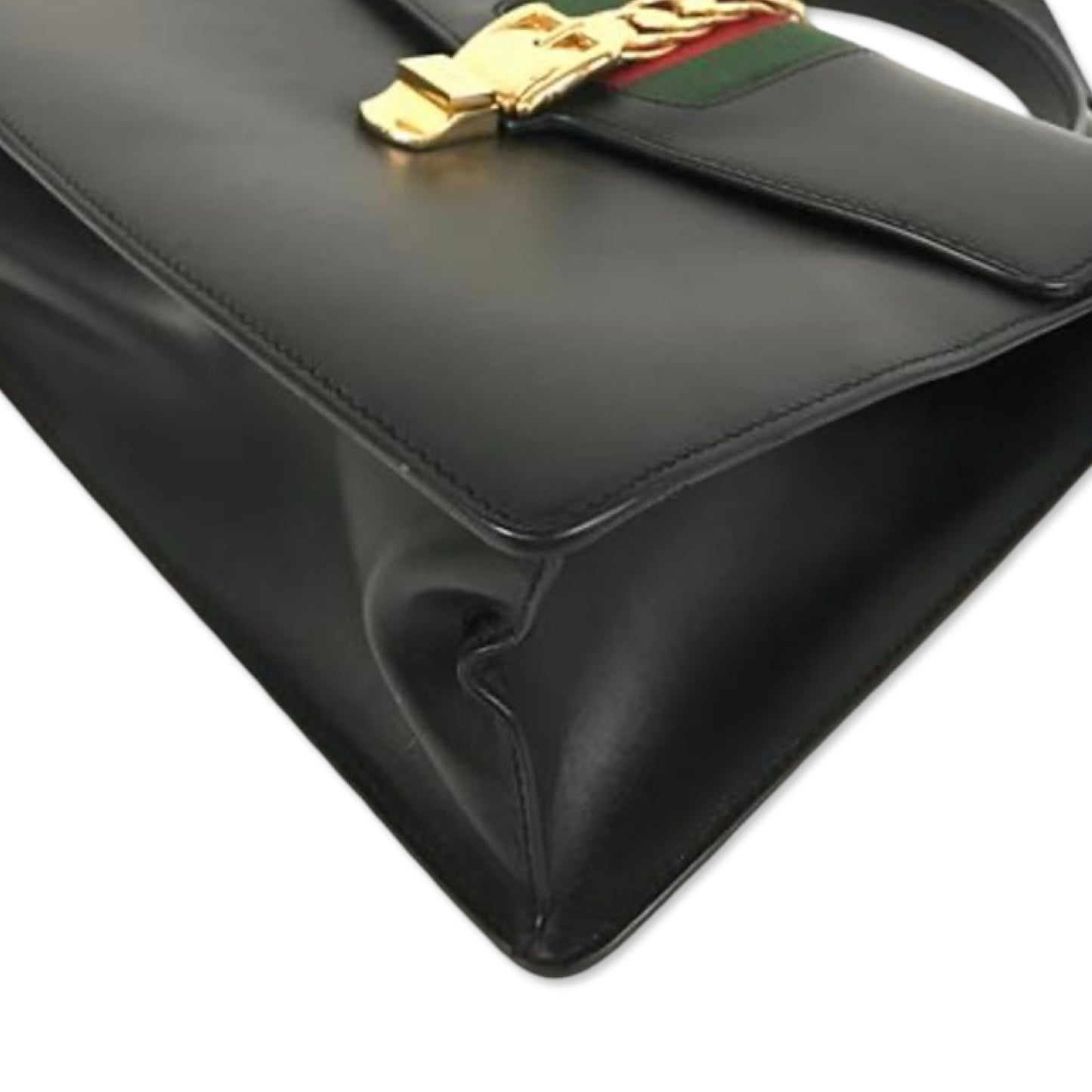Pre-Owned Gucci Leather Sylvie Shoulder Bag - G1148