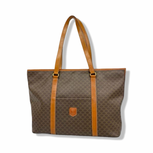 Pre-Owned Celine Macadame Coated Canvas Tote - CELINE1030