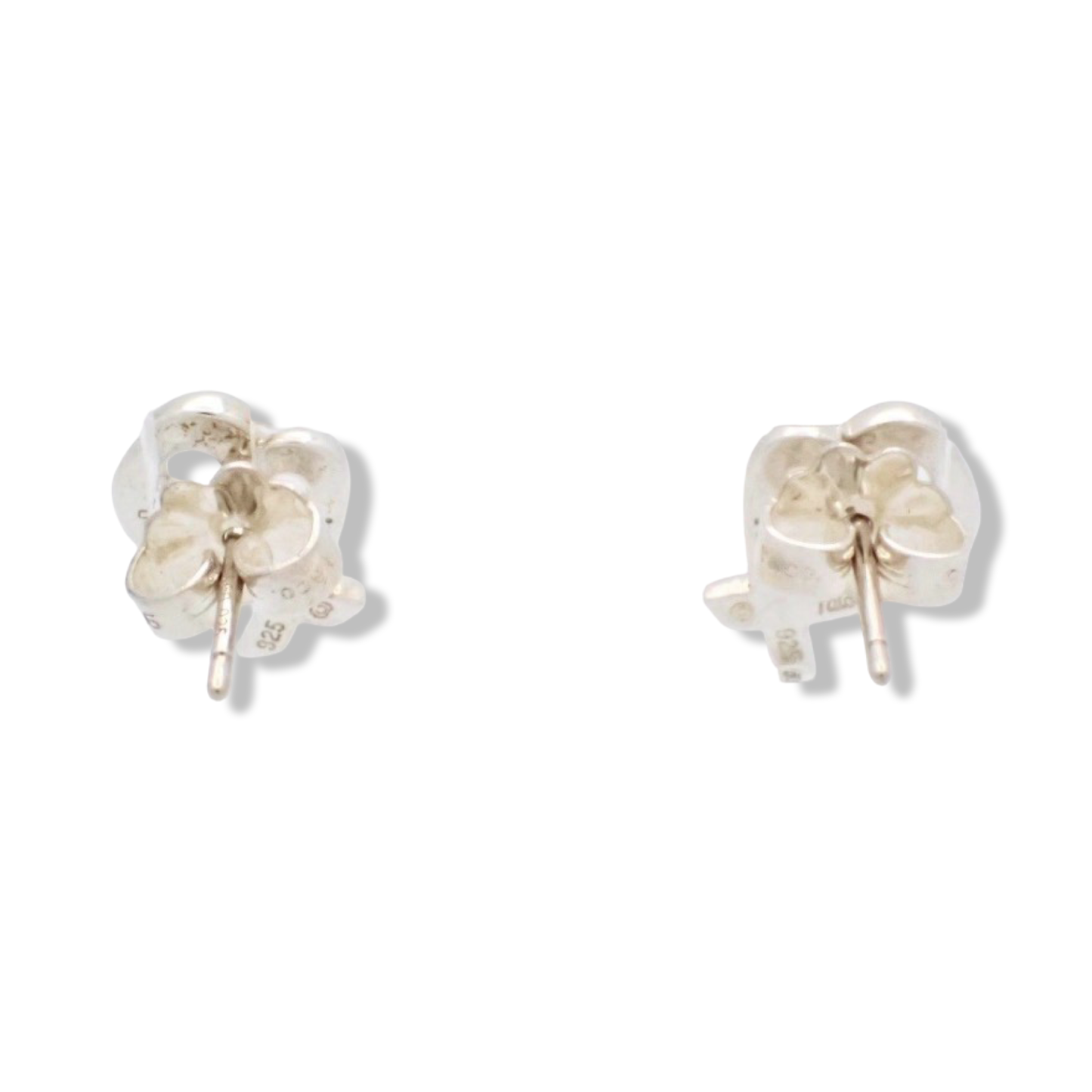 Pre-Owned Tiffany Silver Loving Heart Earrings - Stud - TIF1053