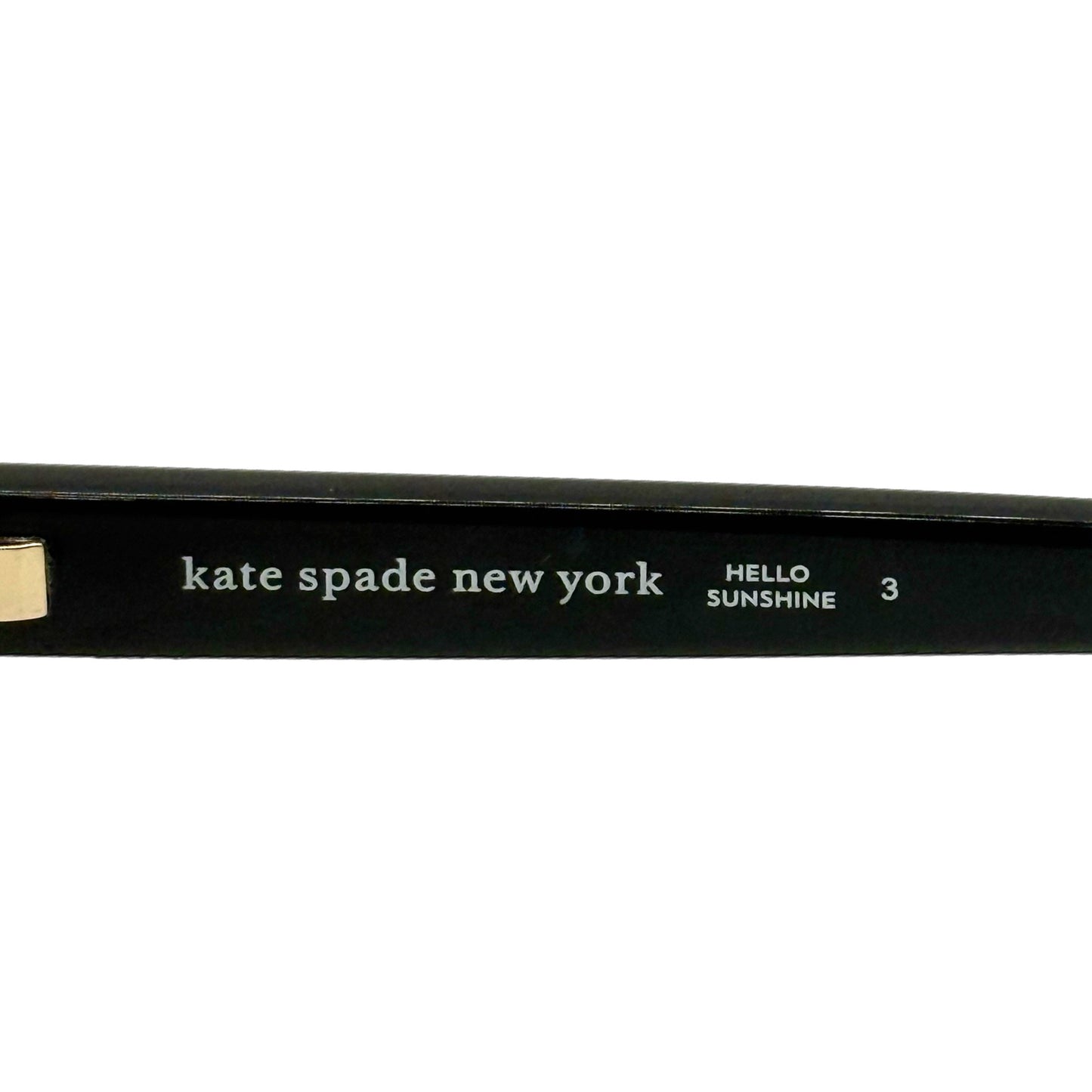 Pre-Owned Kate Spade Sunglasses with Gold Spade Logo - KS1009