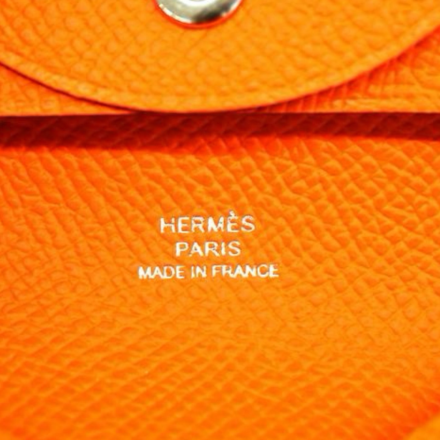 Pre-Owned Hermes Epsom Leather Bastia Coin Case - HER1024