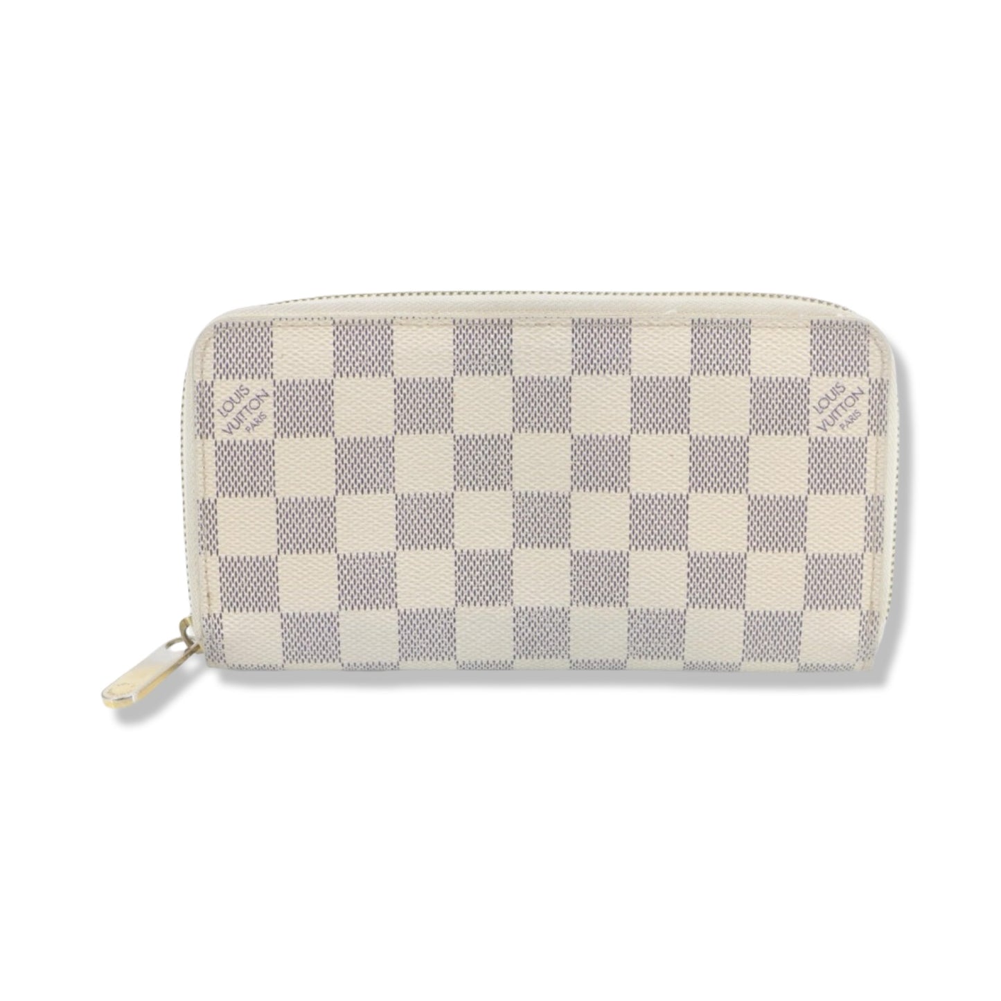 Pre-Owned Louis Vuitton Damier Azur Canvas Zippy Wallet - LV1592