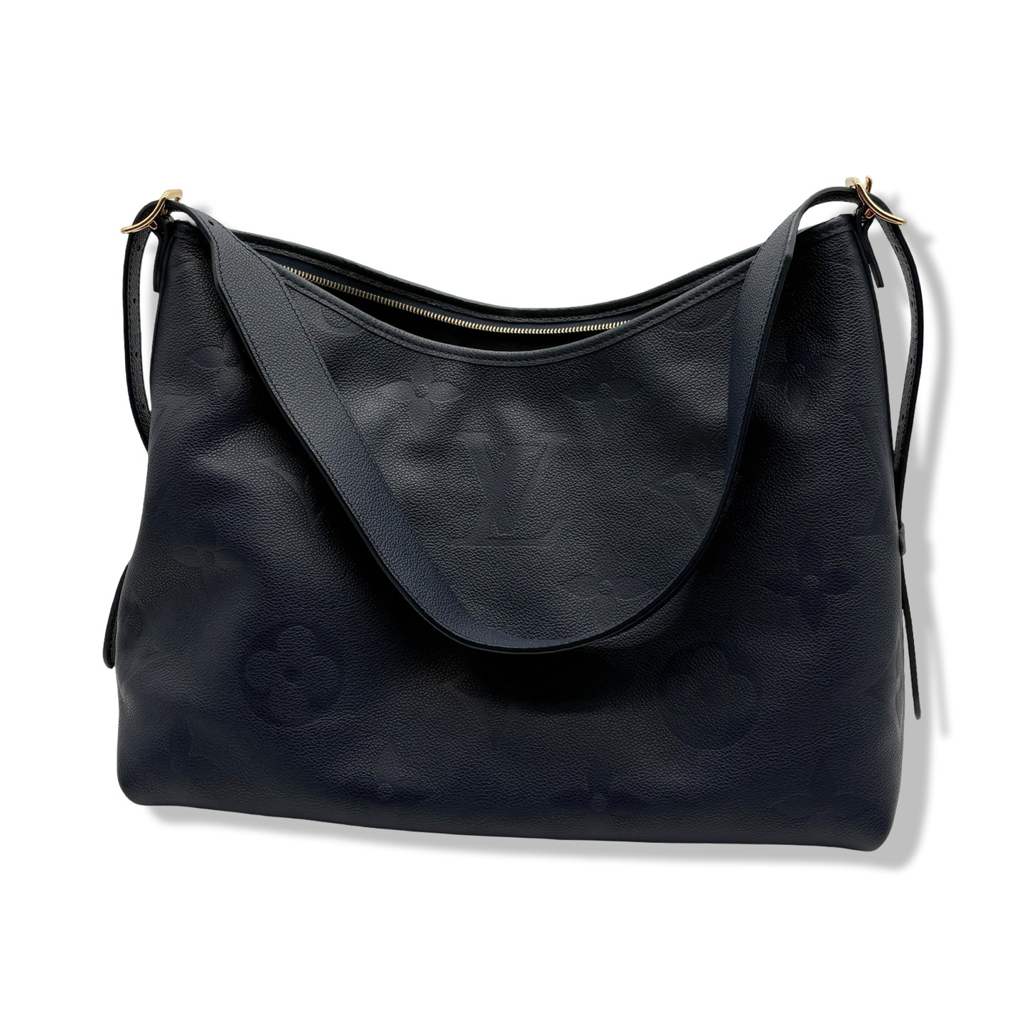 Pre-Owned Louis Vuitton Empreinte Leather CarryAll MM Navy - LV1967