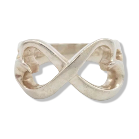 Pre-Owned Tiffany & Co Double Heart Ring - Size 5 - TIF1047