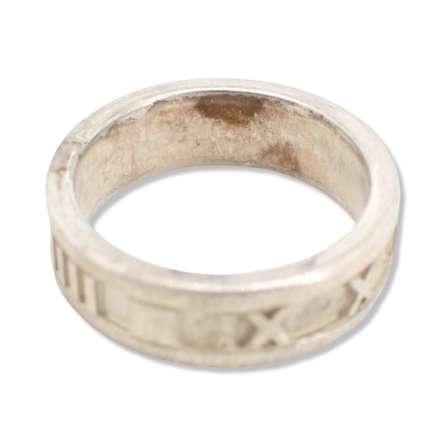 Pre-Owned Tiffany & Co Band Vintage Atlas Ring - TIF1023