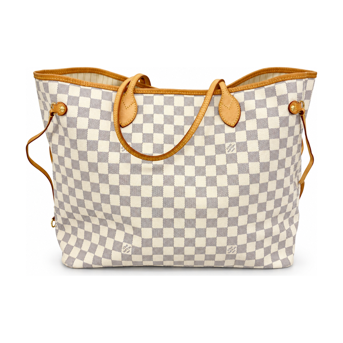 Pre-Owned Louis Vuitton Damier Azur Neverfull GM with Pouch - LV2122