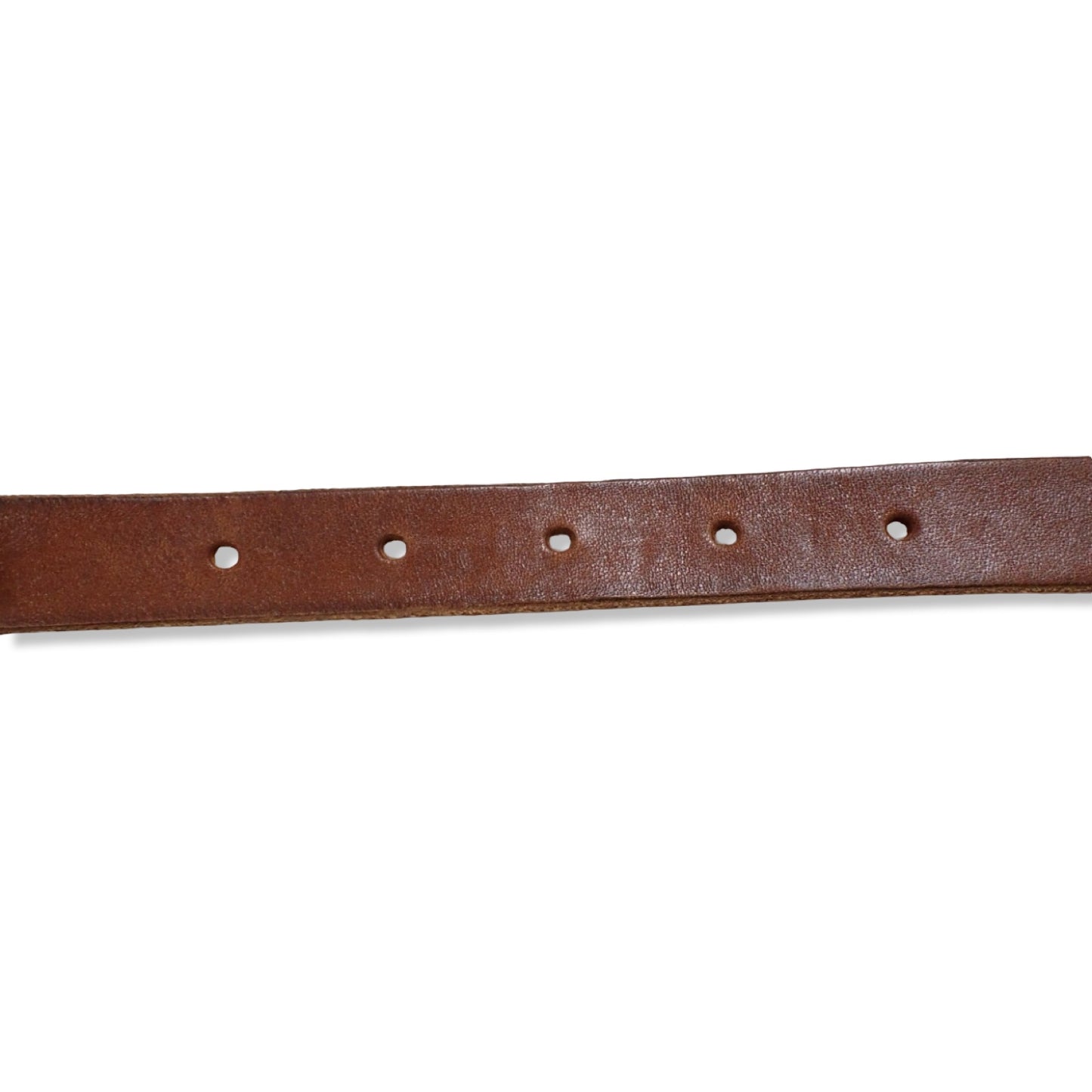 Pre-Owned Gucci Brown Thin Belt - Size 85 - G1195