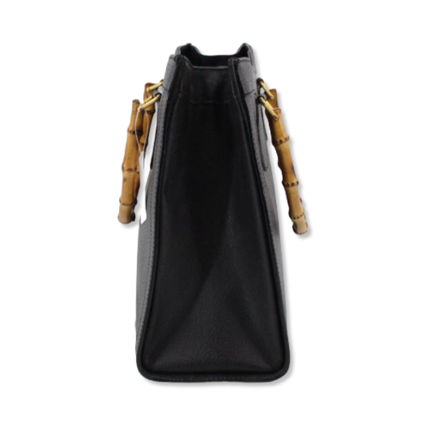 Pre-Owned Gucci Leather Bamboo Tote Bag - G1090