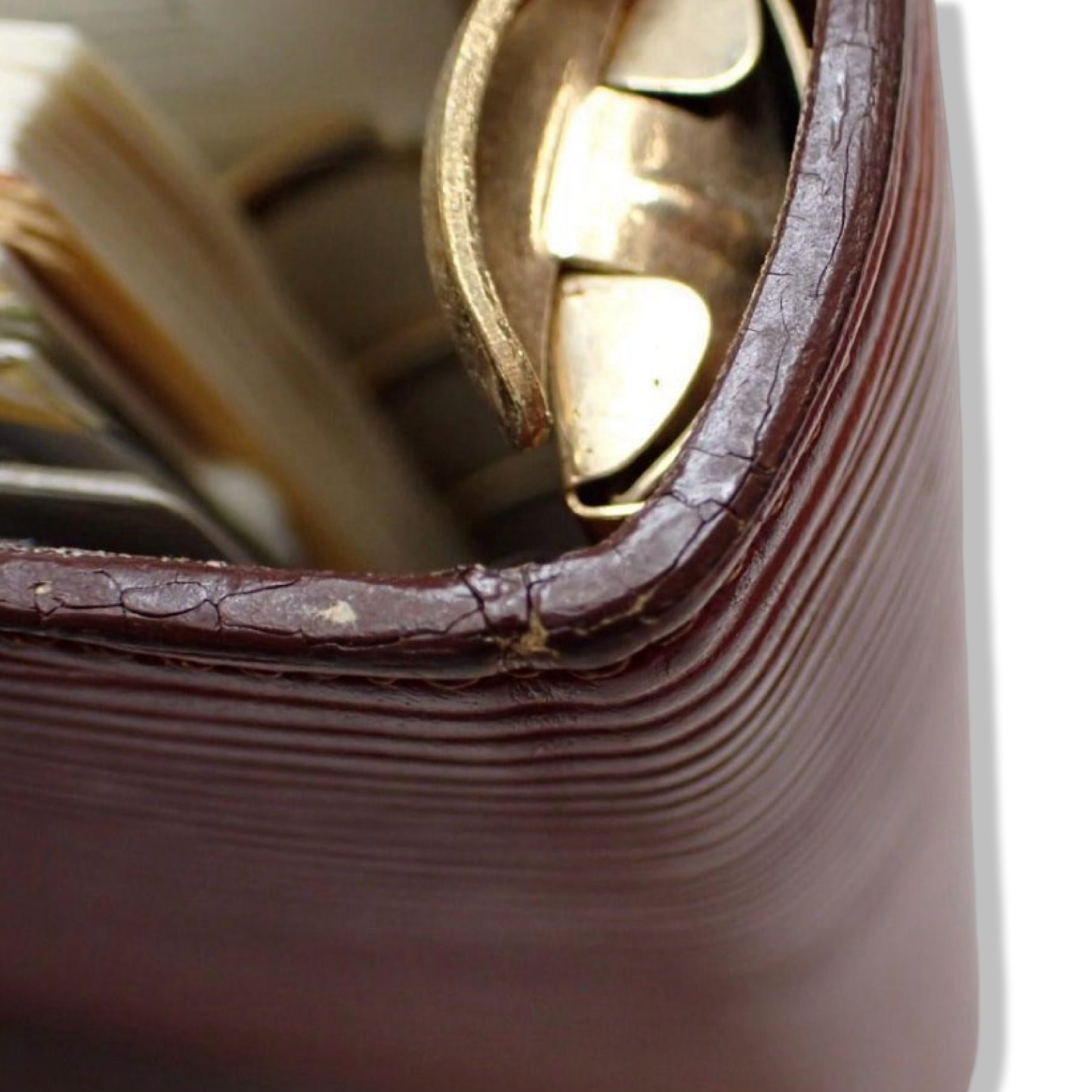 Pre-Owned Louis Vuitton Epi Leather Desert Fawn Medium Ring Agenda - LV1994