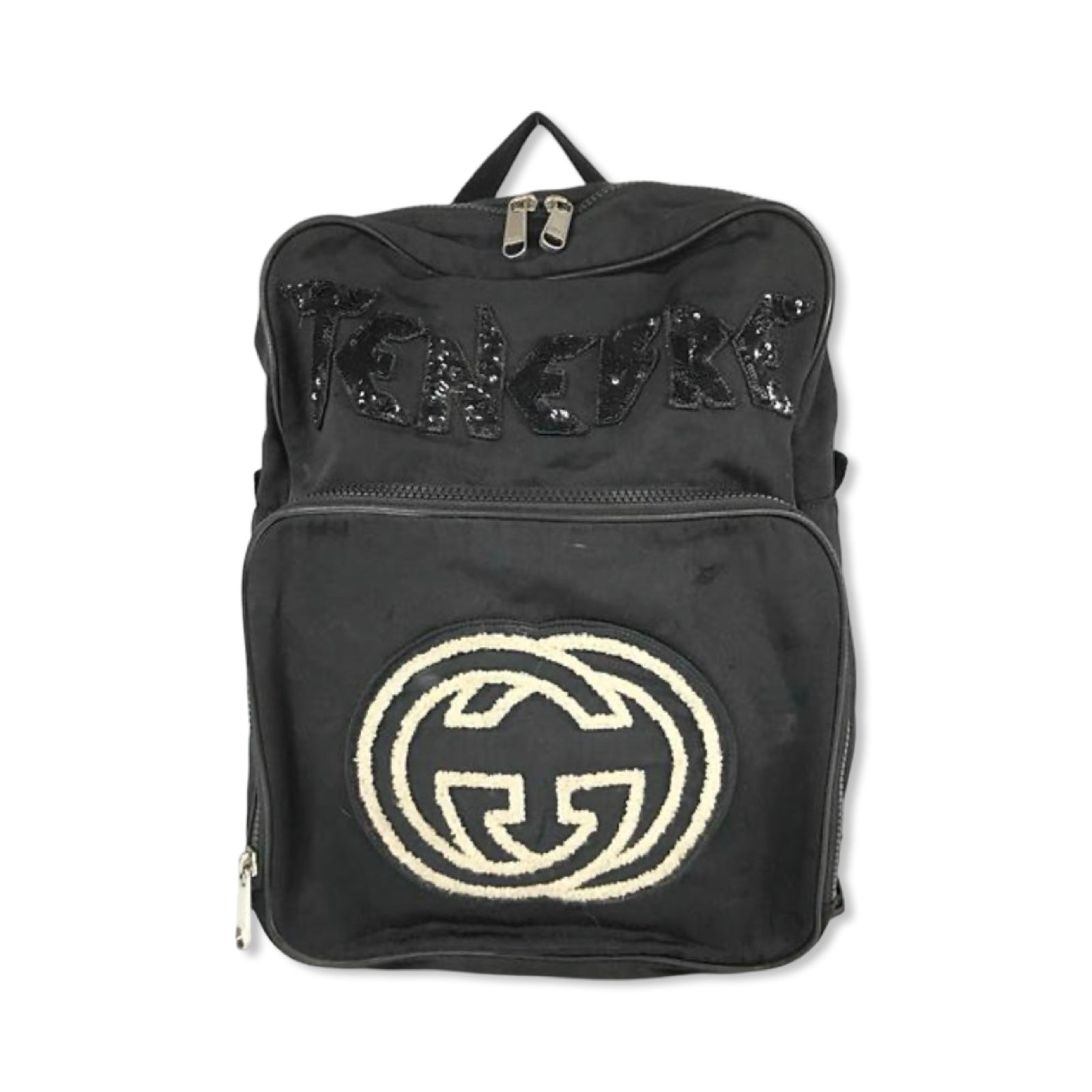 Pre-Owned Gucci Nylon Interlocking G Backpack - G1146 – Envy Luxury