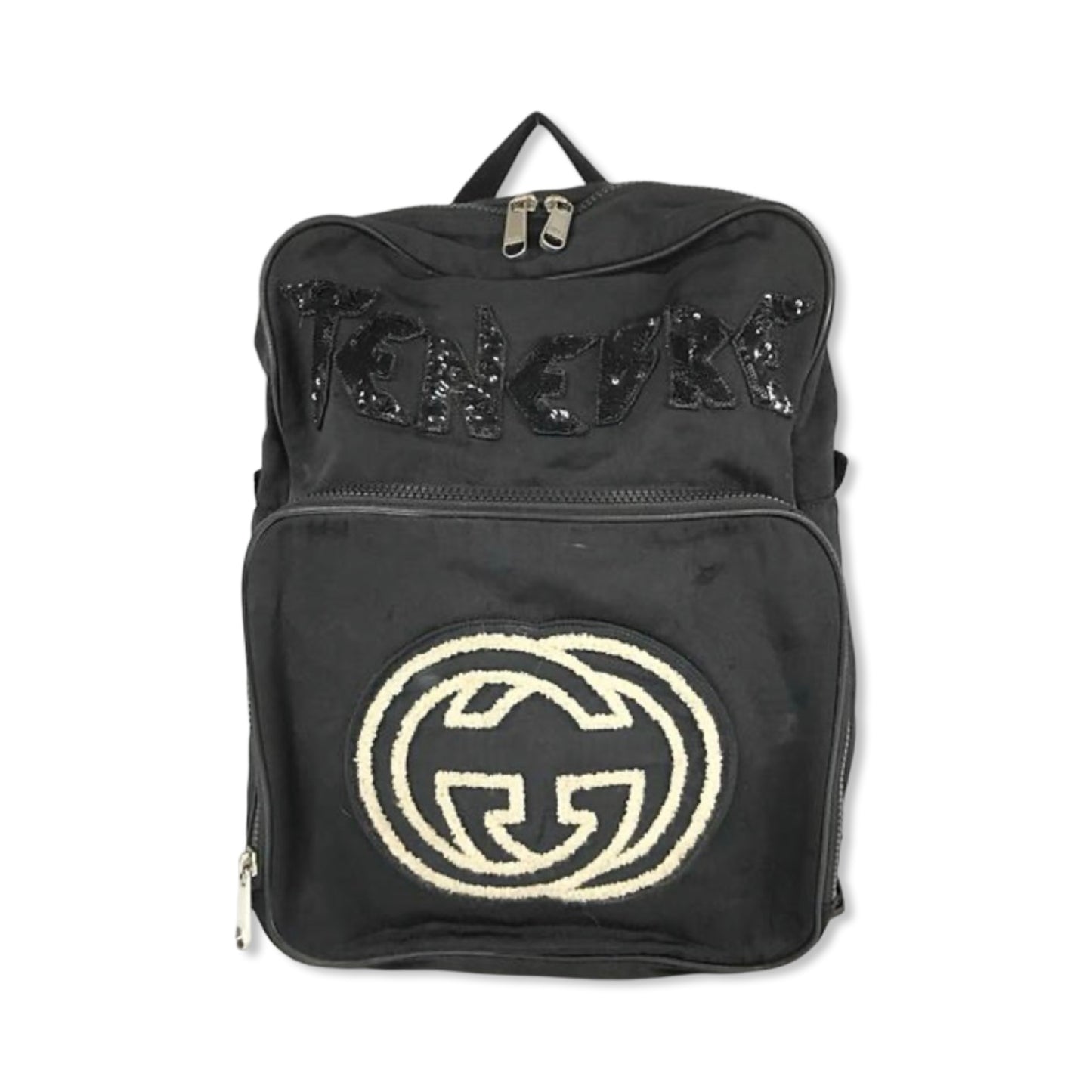 Pre-Owned Gucci Nylon Interlocking G Backpack - G1146