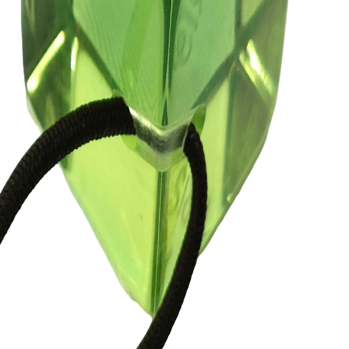 Pre-Owned Louis Vuitton Cube Logo Green Hair Tie - LV2104