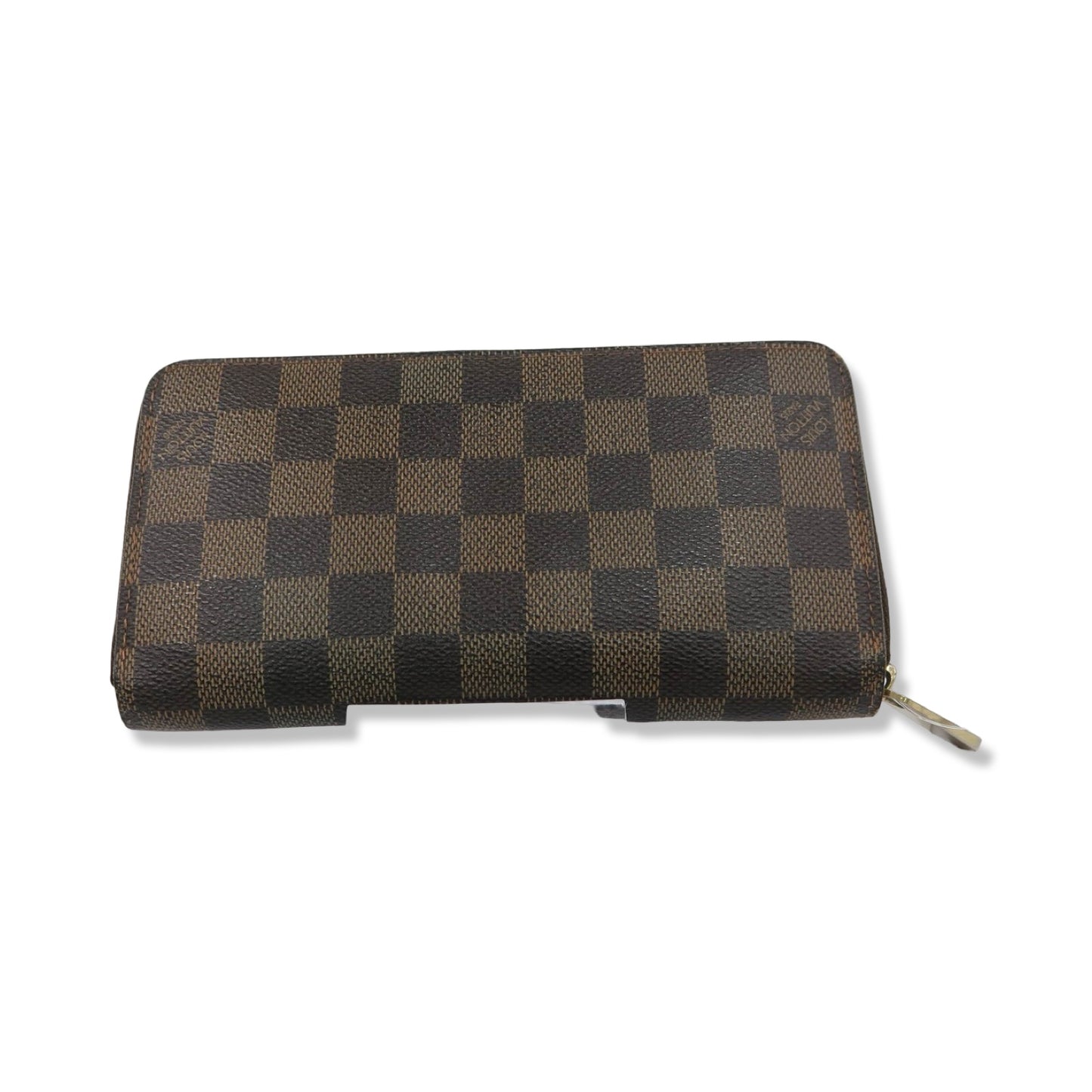 Pre-Owned Louis Vuitton Damier Ebene Canvas Zippy Wallet - LV1851