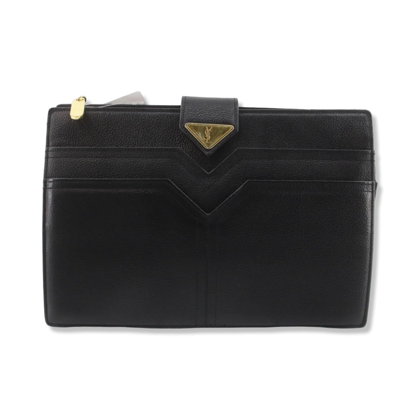 Pre-Owned Yves Saint Laurent Leather Clutch Pochette - YSL1039