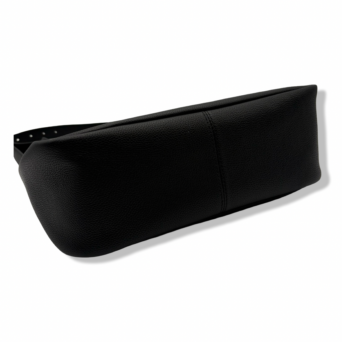 Pre-Owned Tory Burch Women's Pebbled Leather Thea Slouchy Shoulder Bag (Black) - B0F82V5T4B