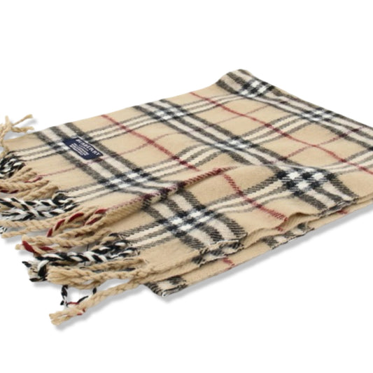 Pre-Owned Burberry House Check Cashmere Scarf - BB1046