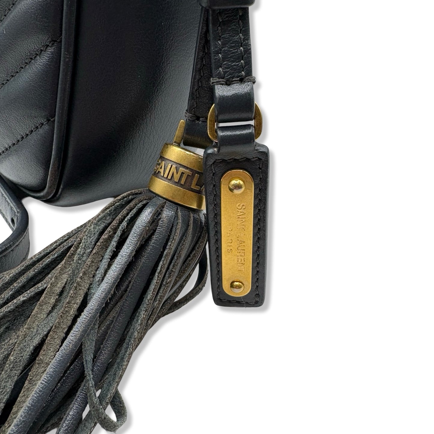 Pre-Owned Yves Saint Laurent Calfskin Leather Camera Bag Crossbody - YSL1022