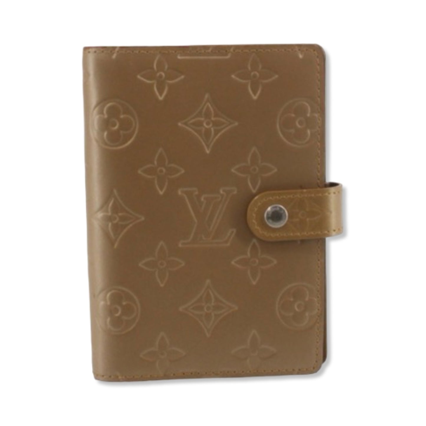 Pre-Owned Louis Vuitton Monogram Vernis Mat Leather Small Ring Agenda Cover - LV1667