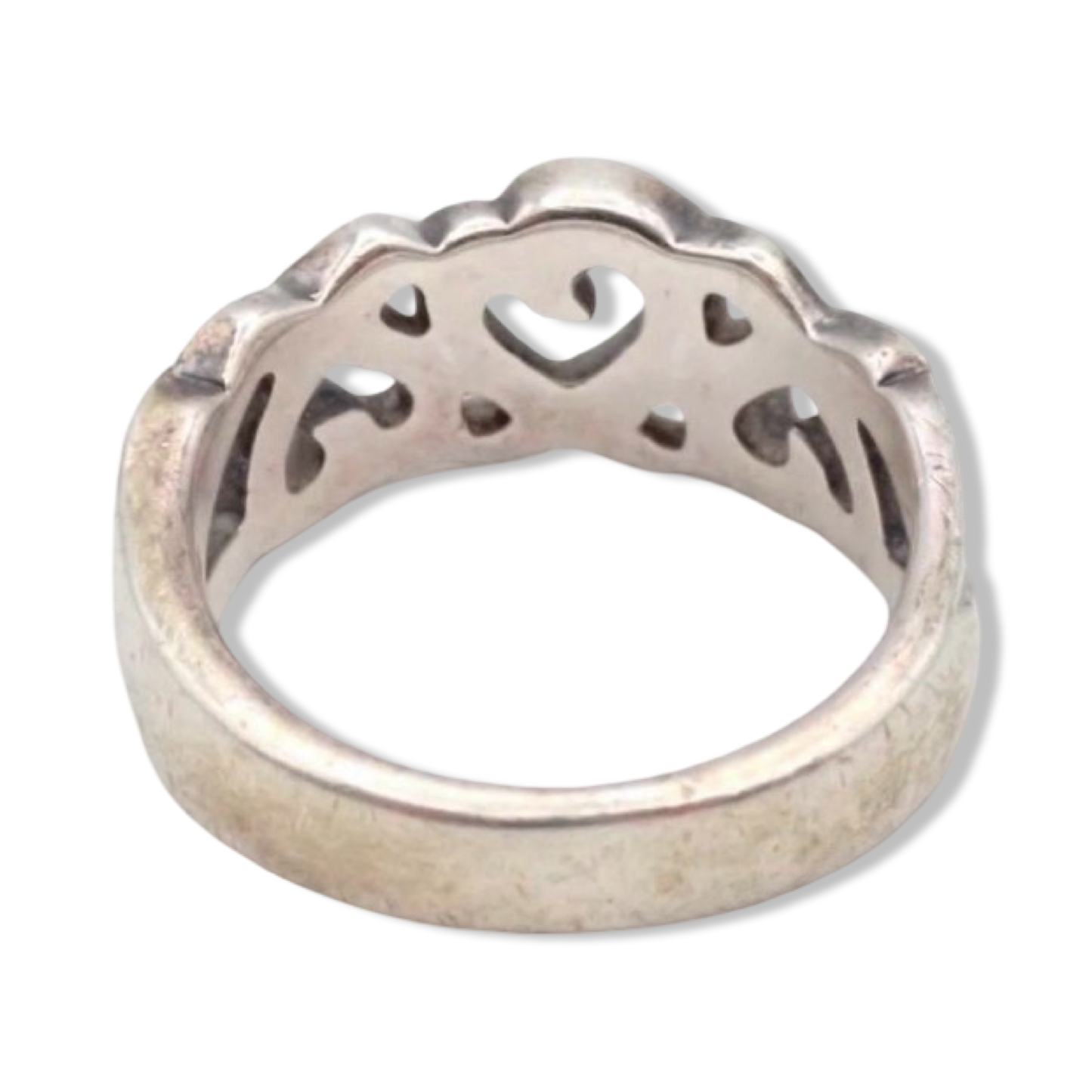 Pre-Owned Tiffany & Co Triple Heart Ring - TIF1050