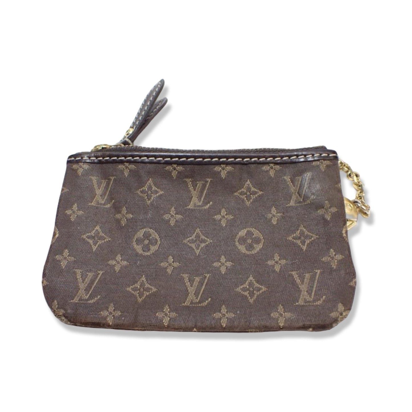 Pre-Owned Louis Vuitton Monogram MiniLin Canvas Pochette Cle Coin Key Pouch - LV1445
