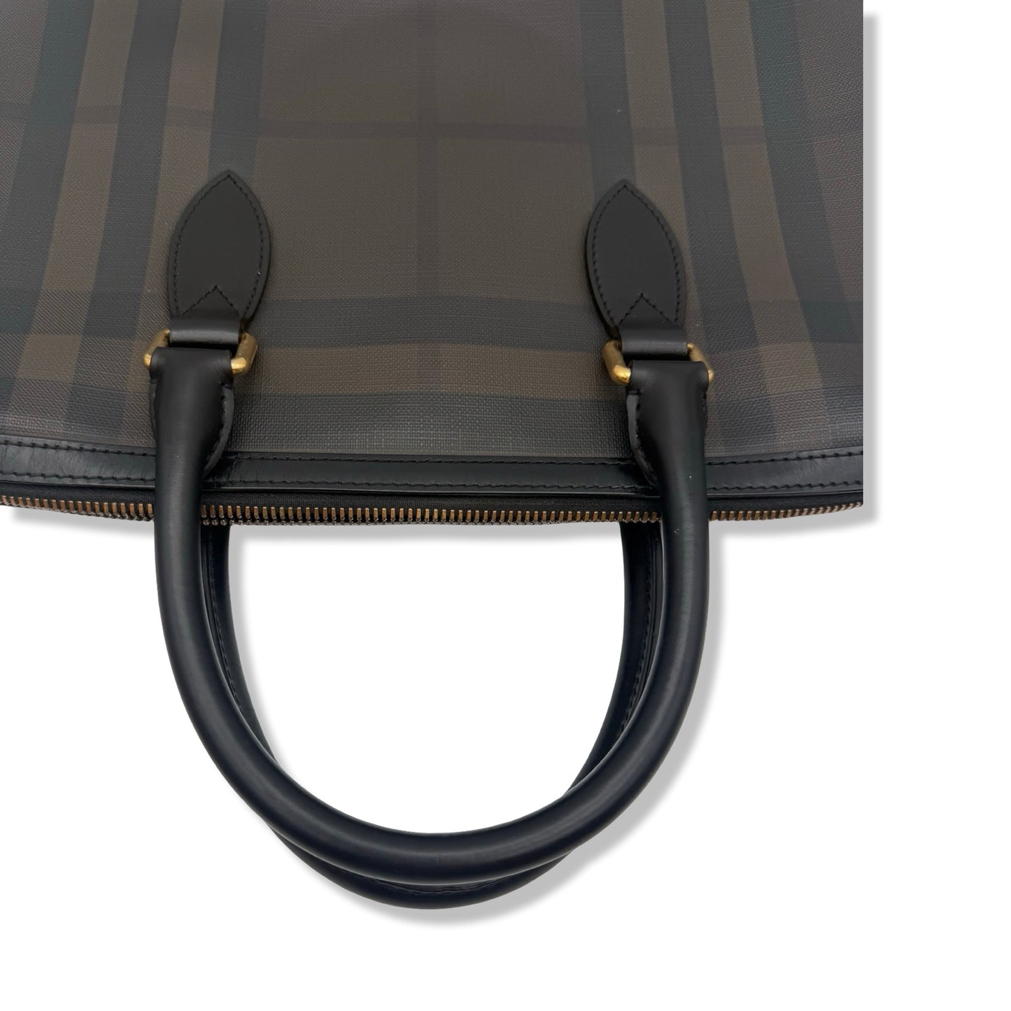 Pre-Owned Burberry Briefcase Coated Canvas - BB1065