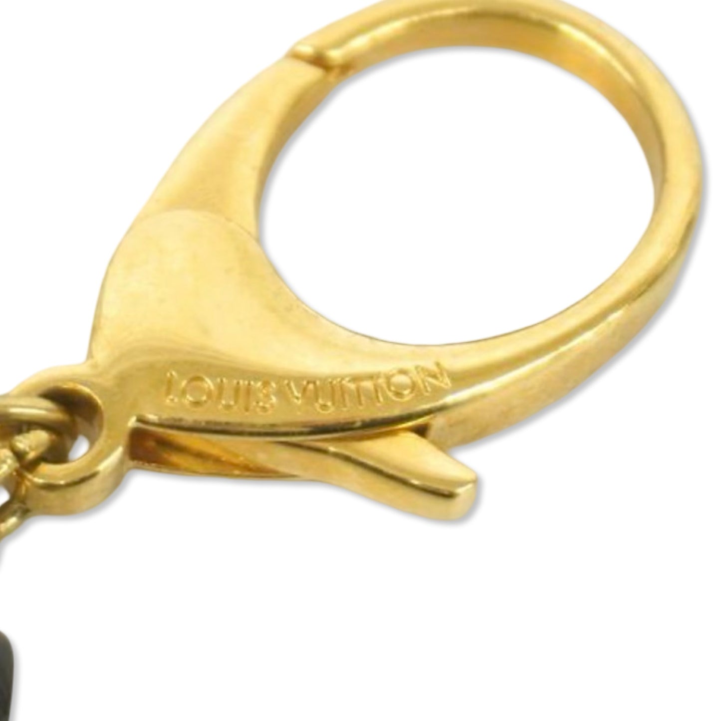 Pre-Owned Louis Vuitton Bijoux Sac Insolence Tortoise Shell Resin Key Ring - LV1659