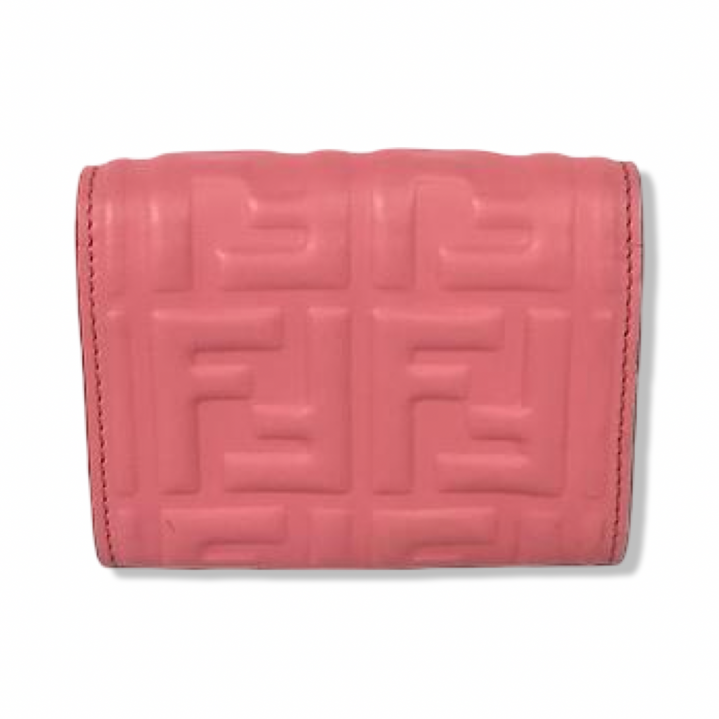 Pre-Owned Fendi Nappa Leather Baguette Card Case - FEN1037