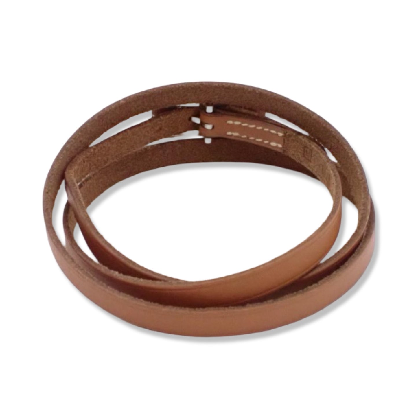 Pre-Owned Hermes Leather Kelly Ardion 3-row bracelet - HER1017