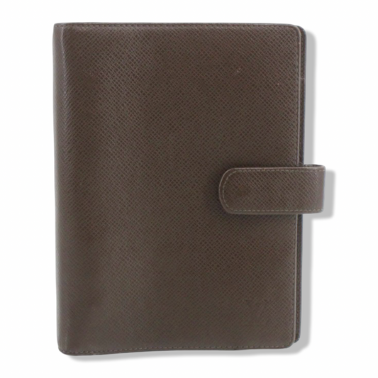 Pre-Owned Louis Vuitton Taiga Leather Medium Ring Agenda - LV2052