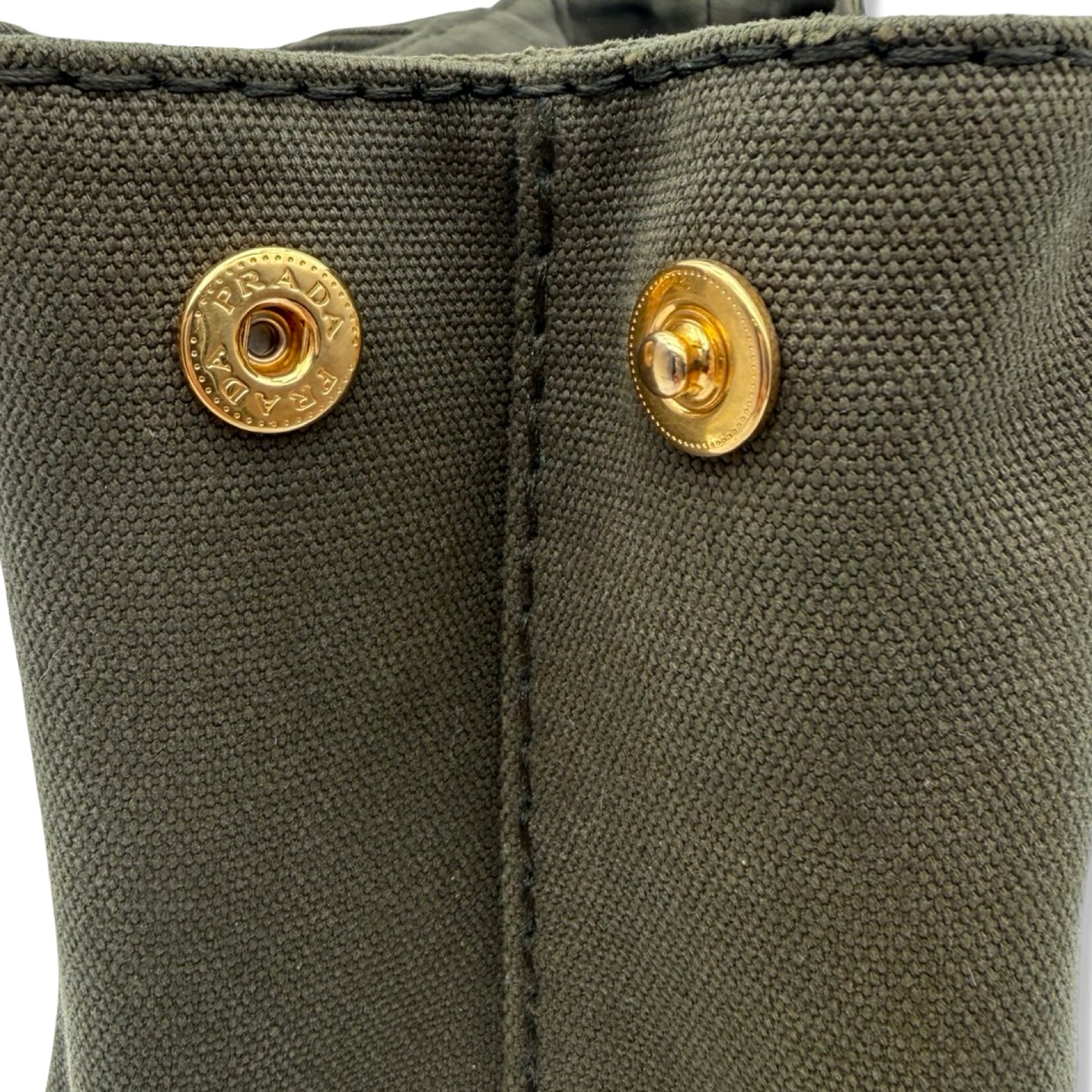Pre-Owned Prada Canvas Canapa Tote Bag - P1043