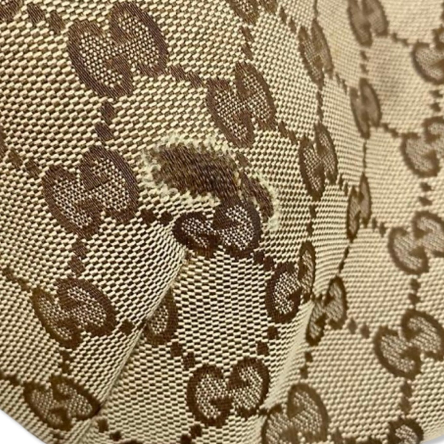 Pre-Owned Gucci GG Canvas Sherry Line Shoulder Bag - G1128