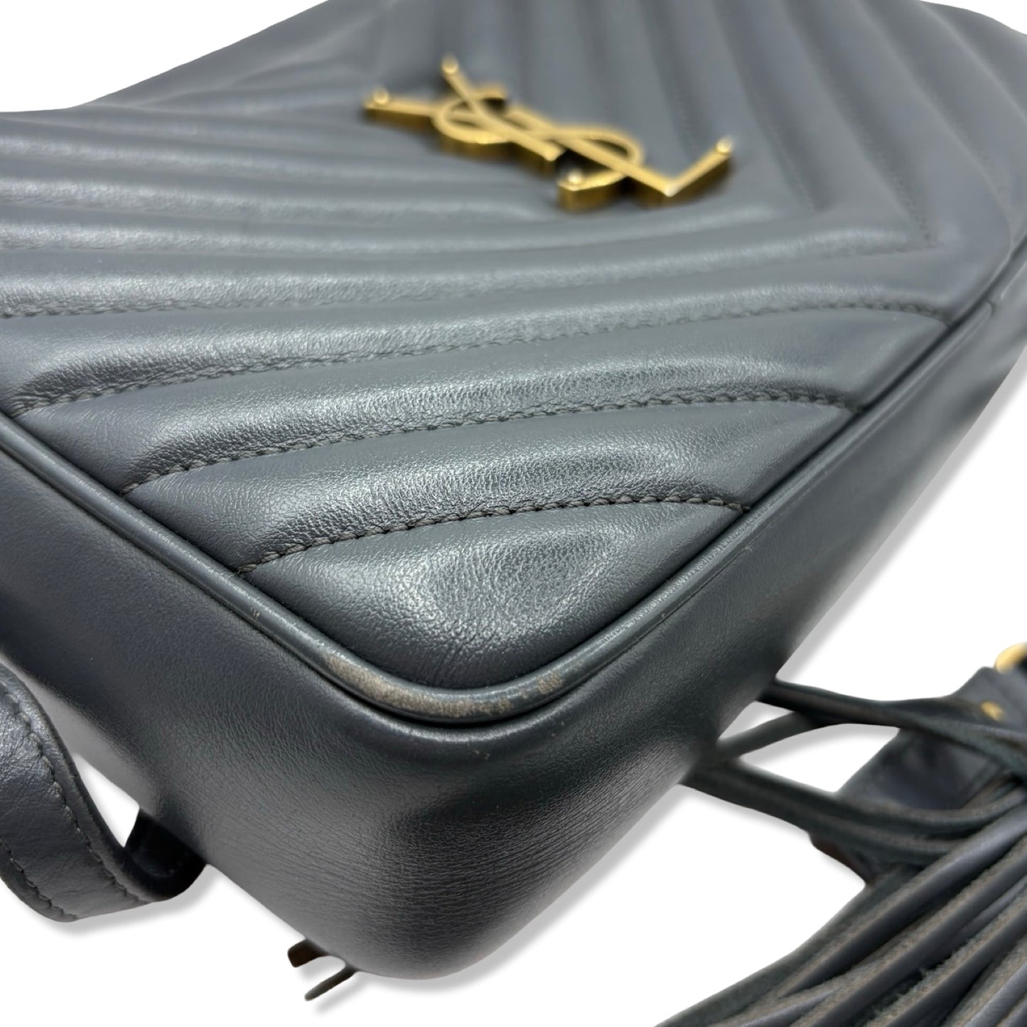 Pre-Owned Yves Saint Laurent Calfskin Leather Camera Bag Crossbody - YSL1022