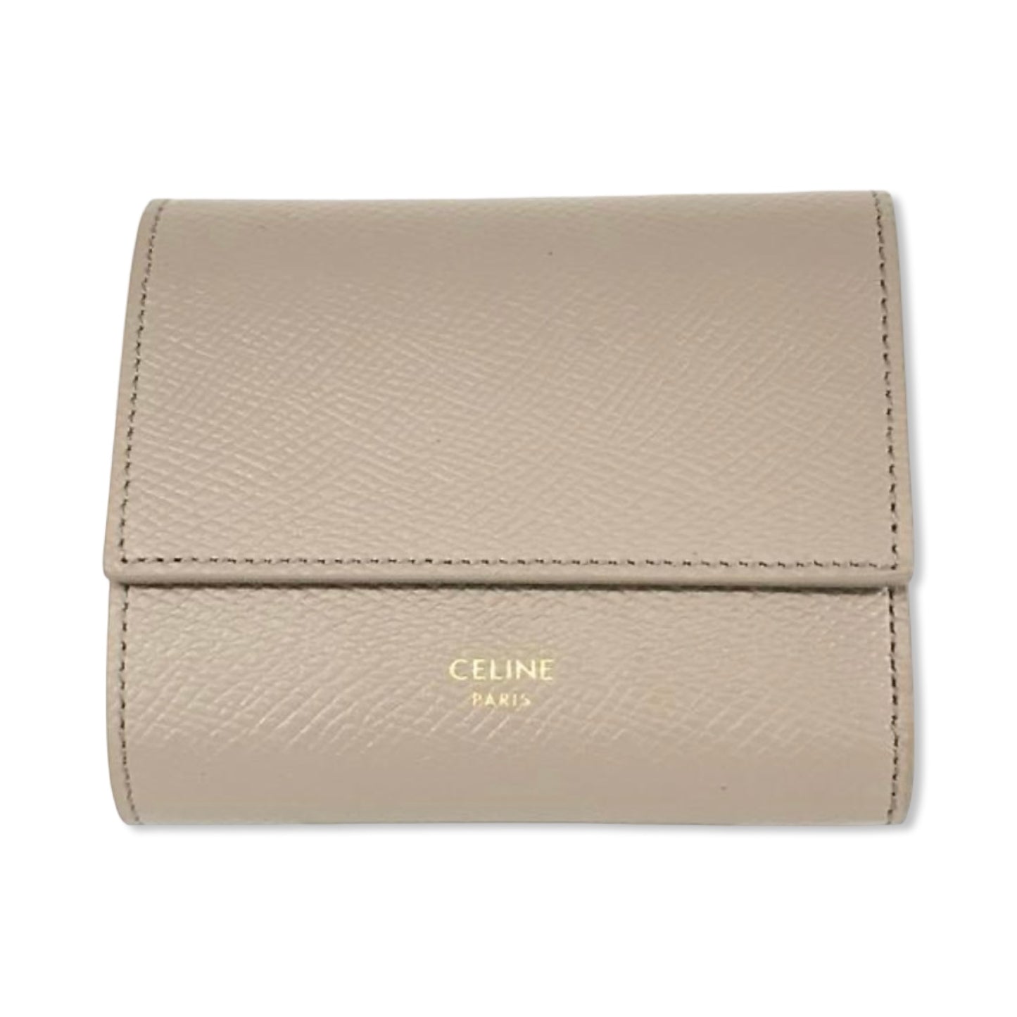 Pre-Owned Celine Leather Wallet **Has "F" initial** - CELINE1022