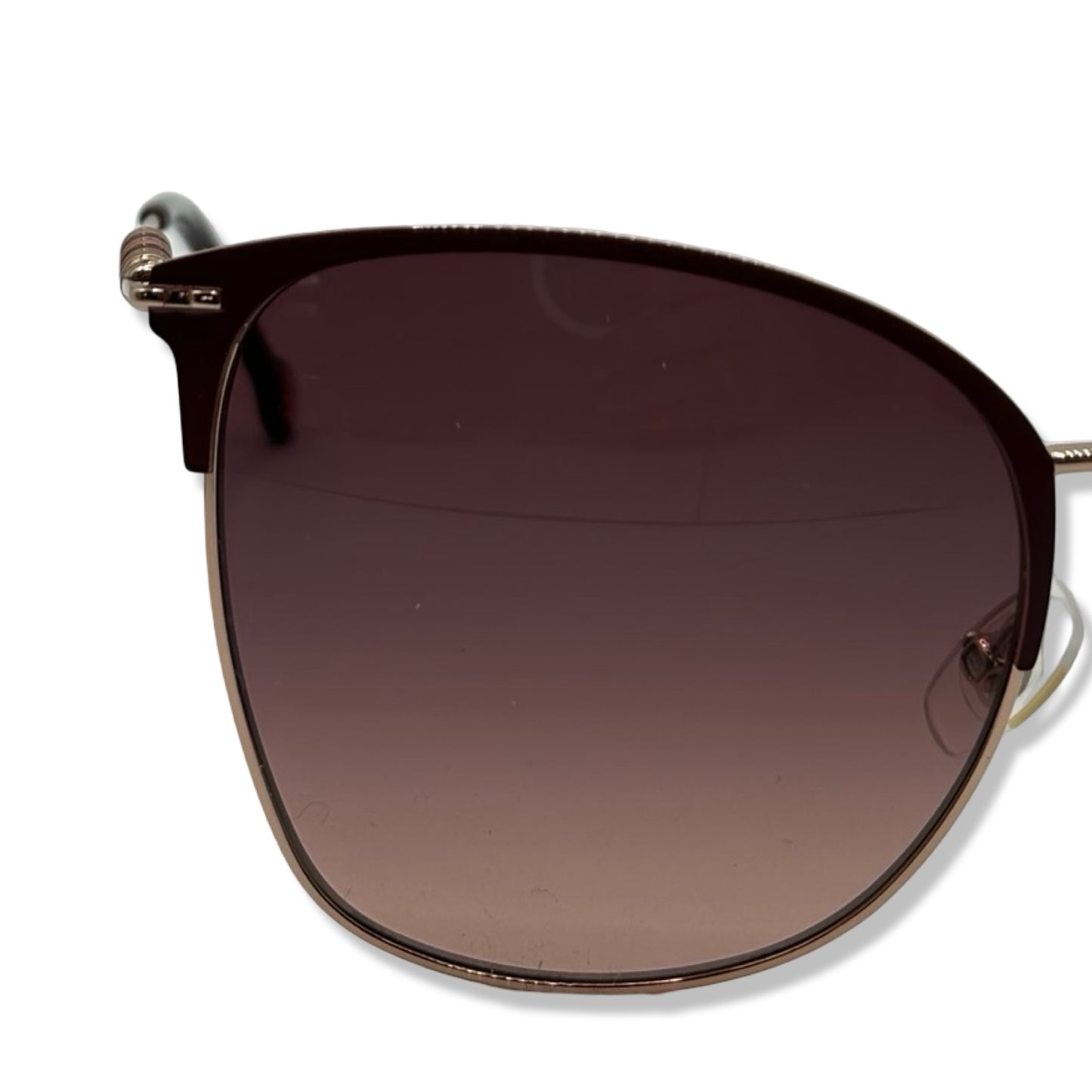Pre-Owned Carolina Herrera Burgundy and Gold Sunglasses - Style: CH 0036/S - CAR1008