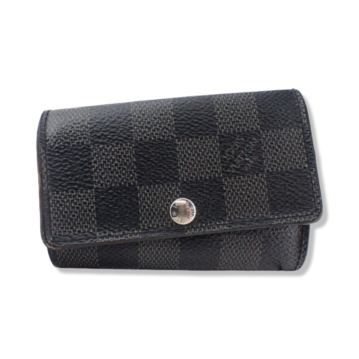 Pre-Owned Louis Vuitton Multicle 6 Key Case Damier Graphite Canvas - LV1422