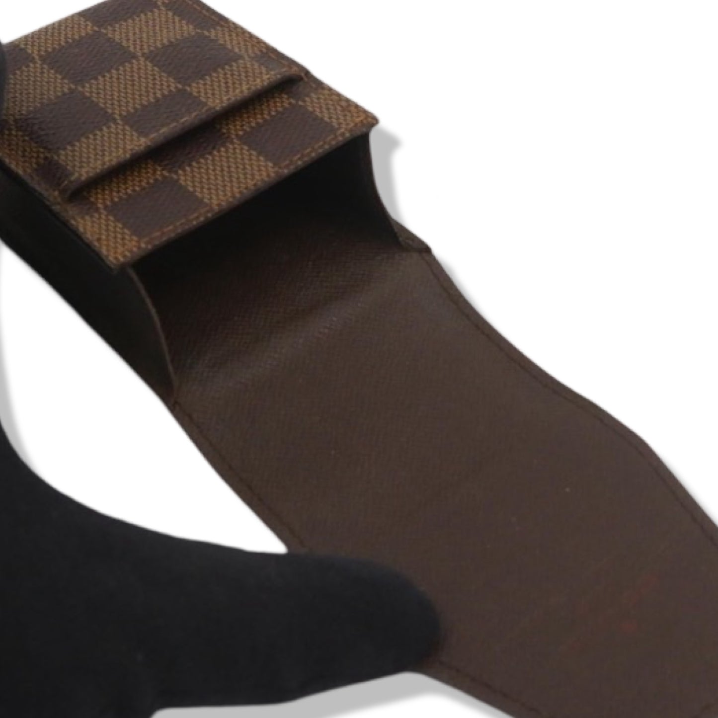 Pre-Owned Louis Vuitton Damier Ebene Canvas Mini Pouch - LV1526