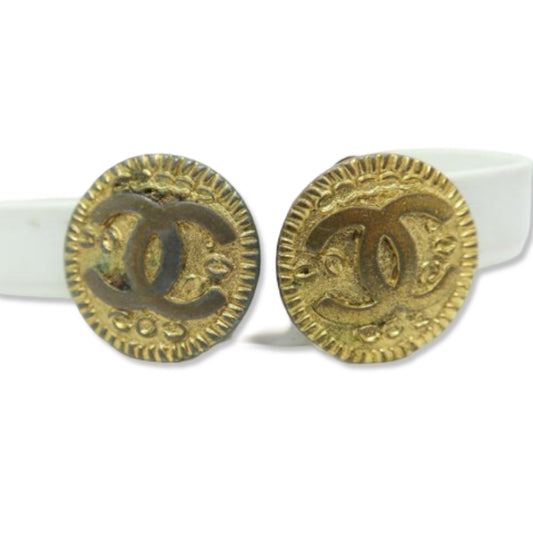 Pre-Owned Chanel Coco Mark Earrings - CH1045