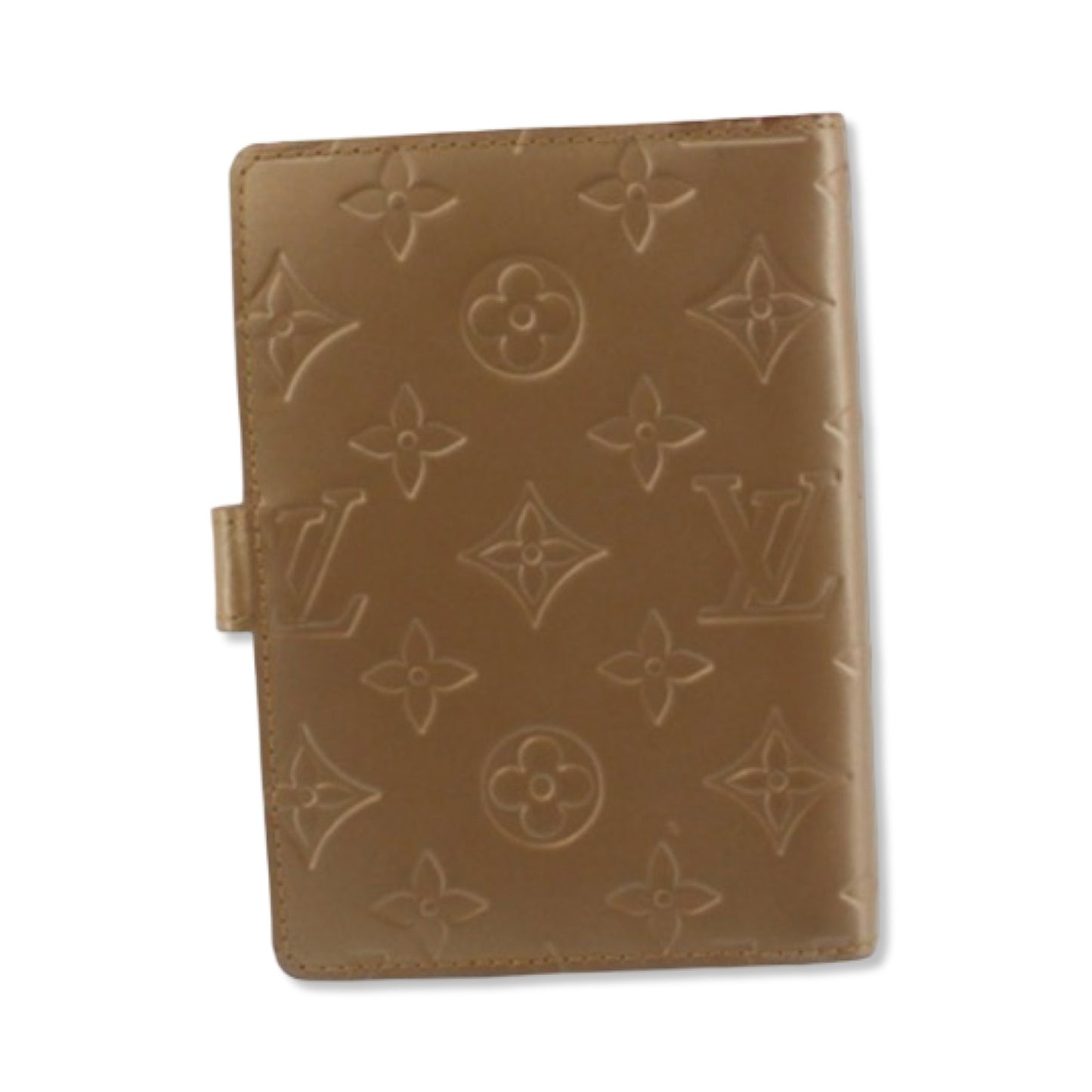 Pre-Owned Louis Vuitton Monogram Vernis Mat Leather Small Ring Agenda Cover - LV1667