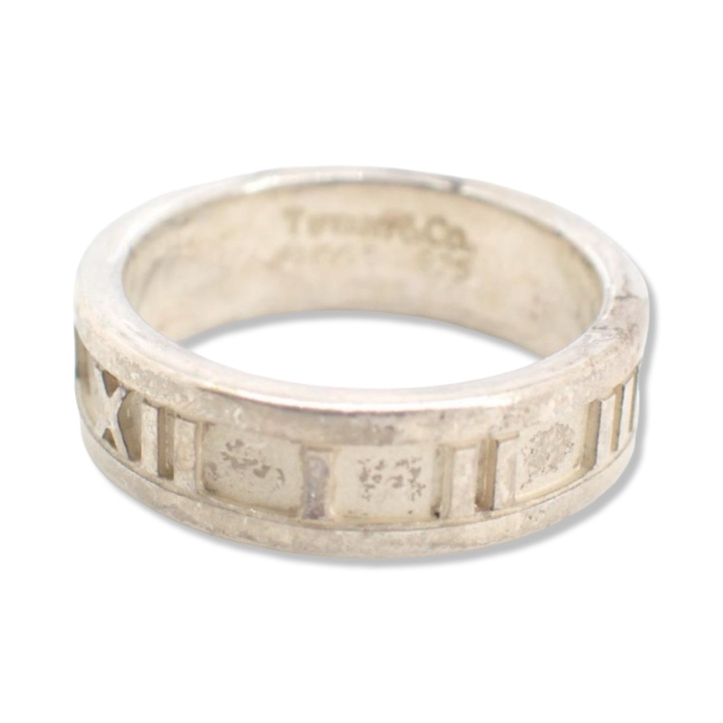 Pre-Owned Tiffany & Co Band Vintage Atlas Ring - TIF1023