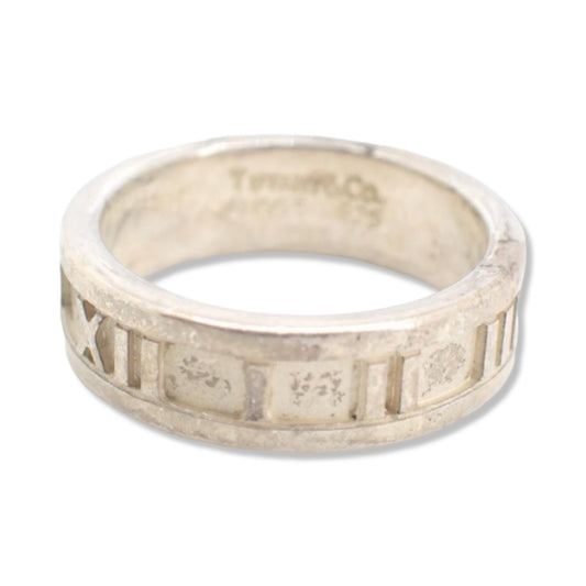 Pre-Owned Tiffany & Co Band Vintage Atlas Ring - TIF1023