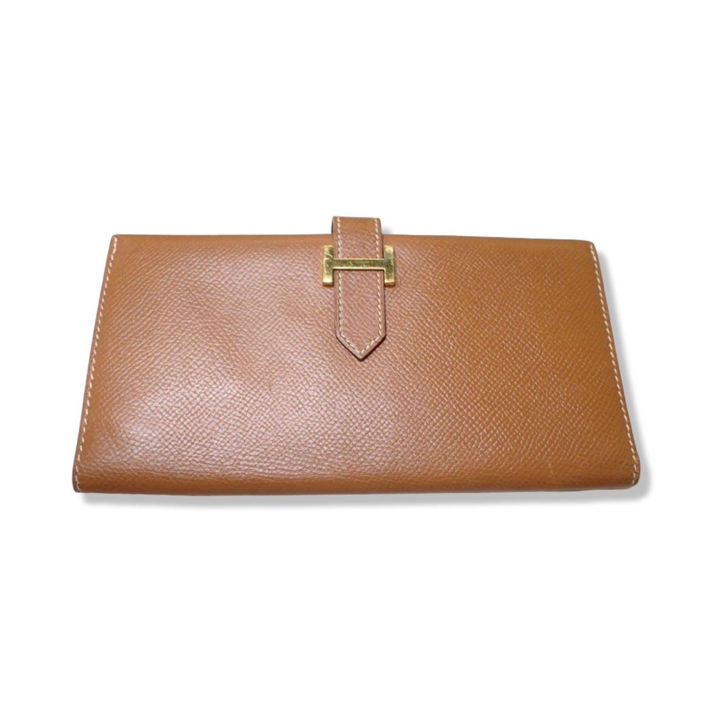 Pre-Owned Hermes Epsom Leather Bearn Wallet - HER1011