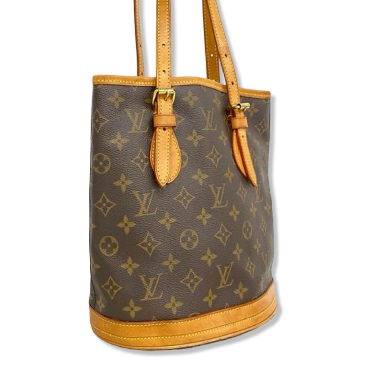 Pre-Owned Louis Vuitton Monogram Canvas Petit Bucket Bag - LV1553