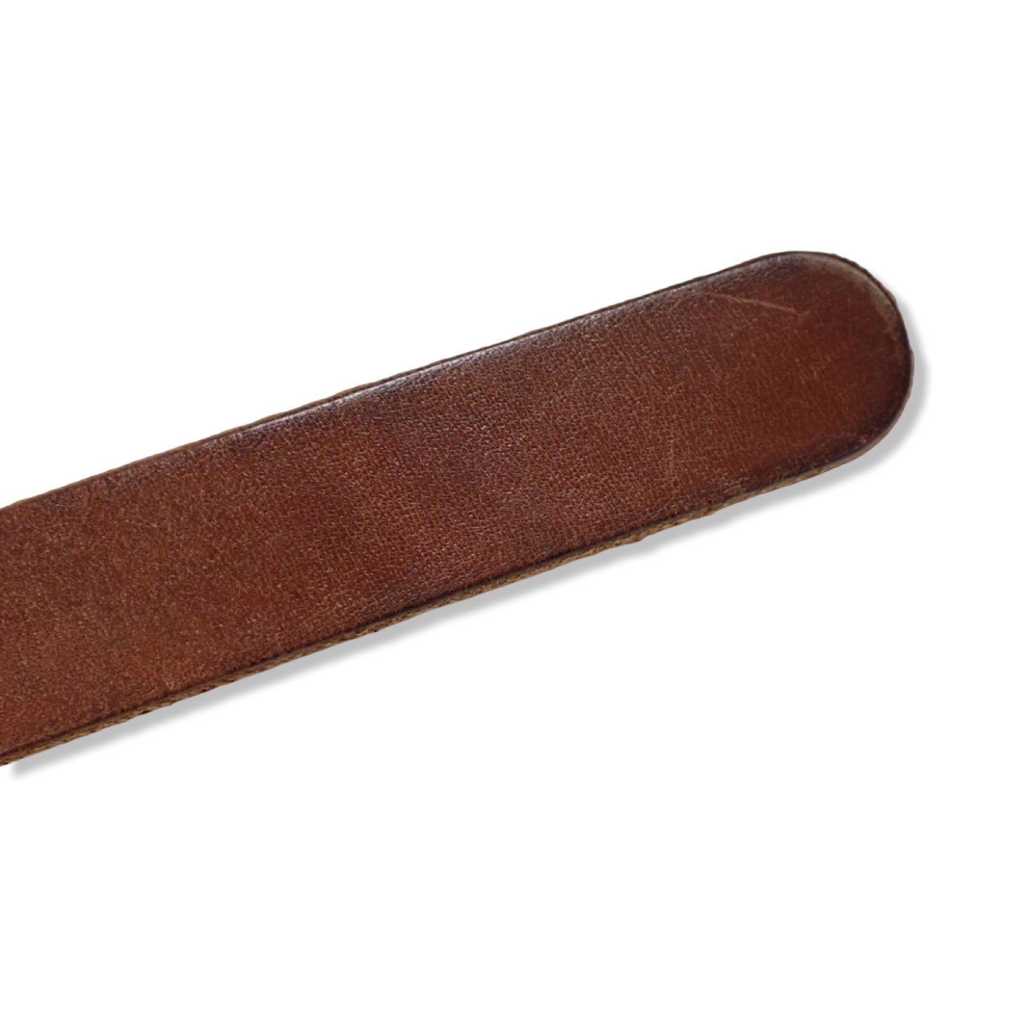 Pre-Owned Gucci Brown Thin Belt - Size 85 - G1195