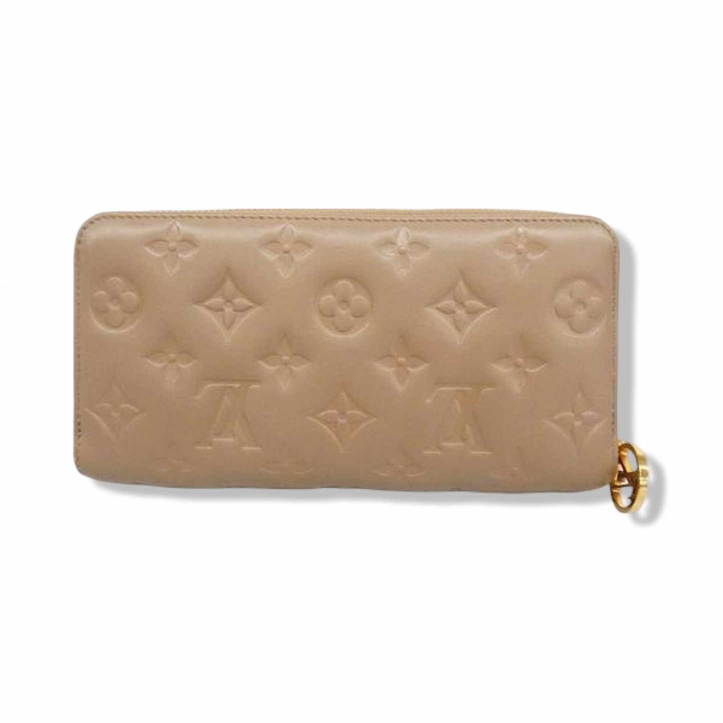Pre-Owned Louis Vuitton Lambskin Leather Zippy Wallet - LV1998