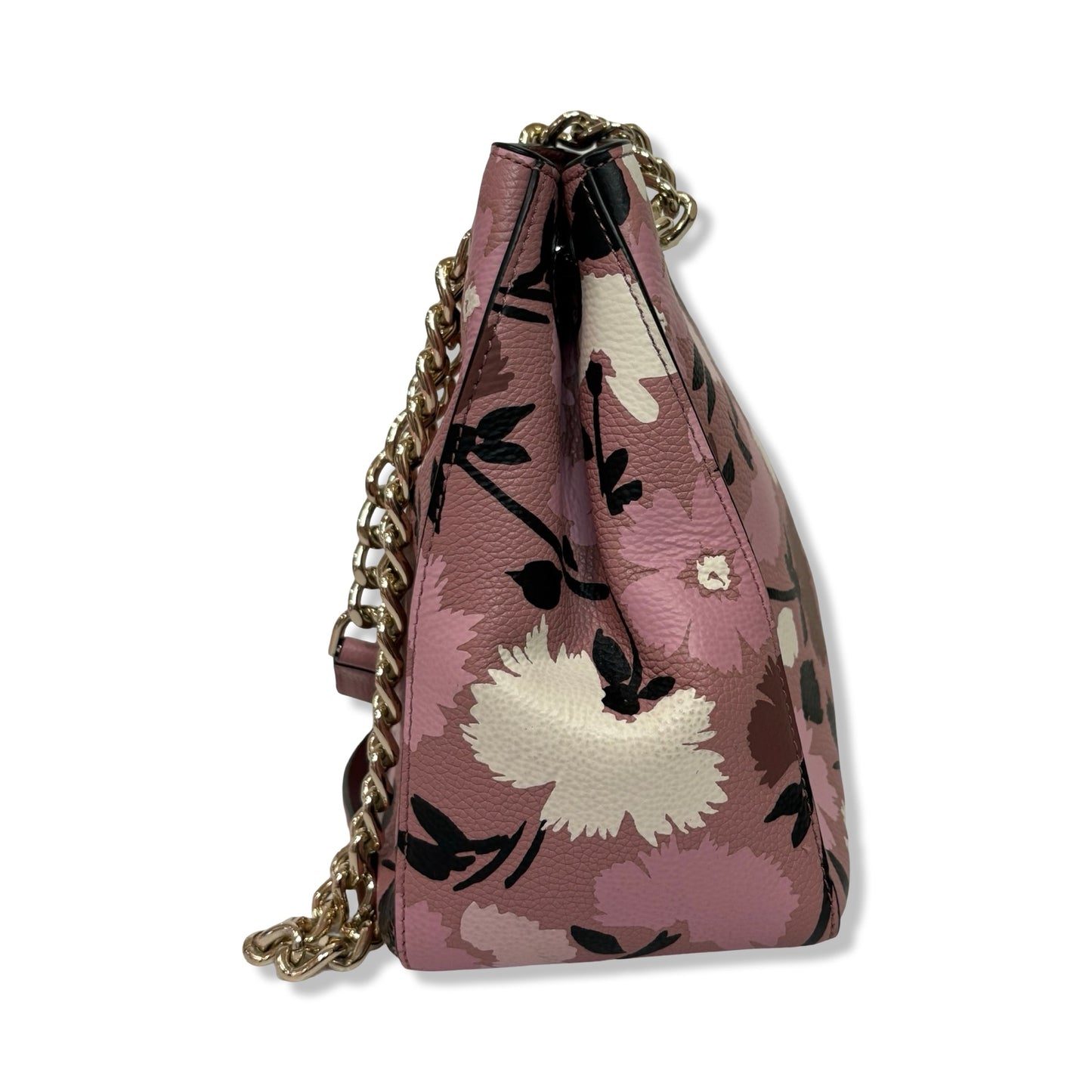 Pre-Owned Kate Spade Leather Floral Shoulder Bag - KS1002