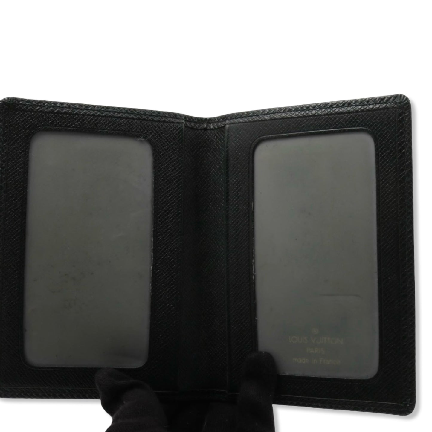 Pre-Owned Louis Vuitton Taiga Porto 2 Cult Vertical Card Holder - LV1869