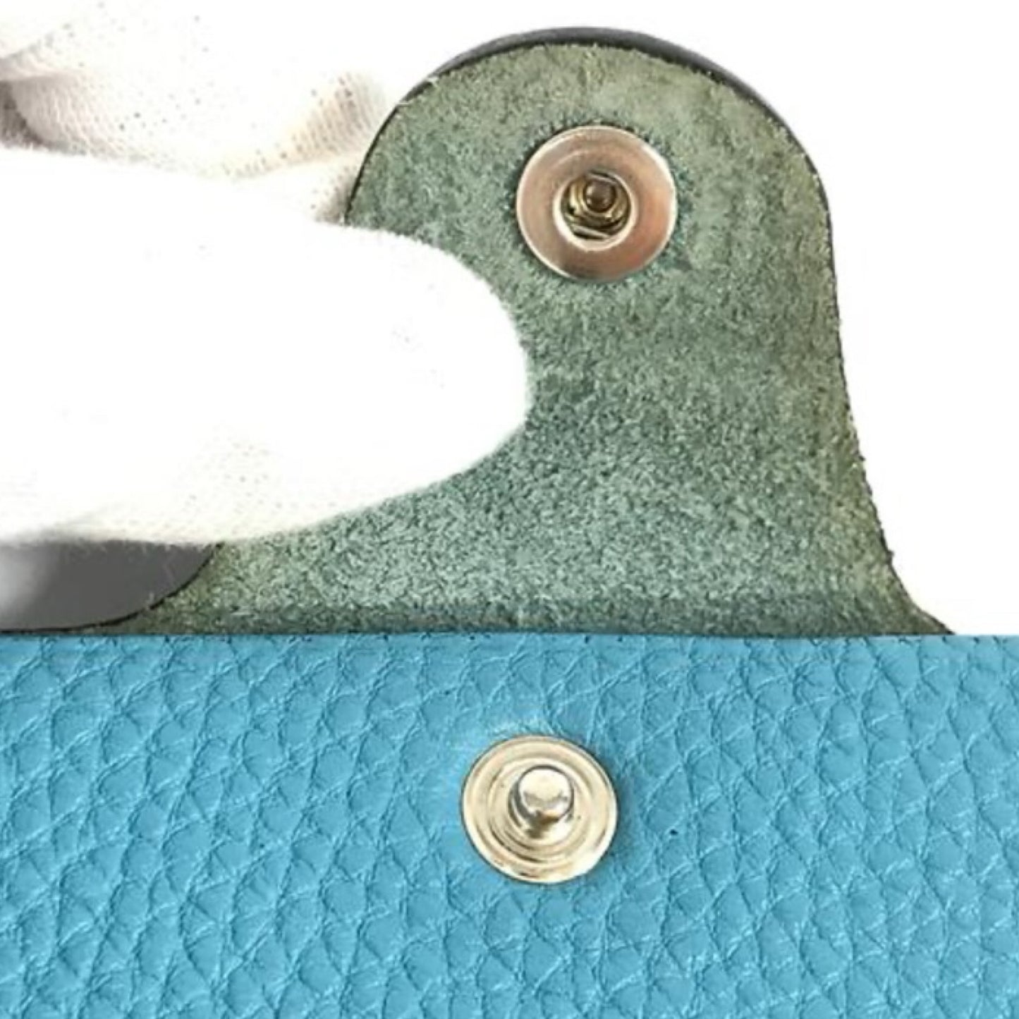 Pre-Owned Hermes Leather Notebook Cover - Blue - HER1016