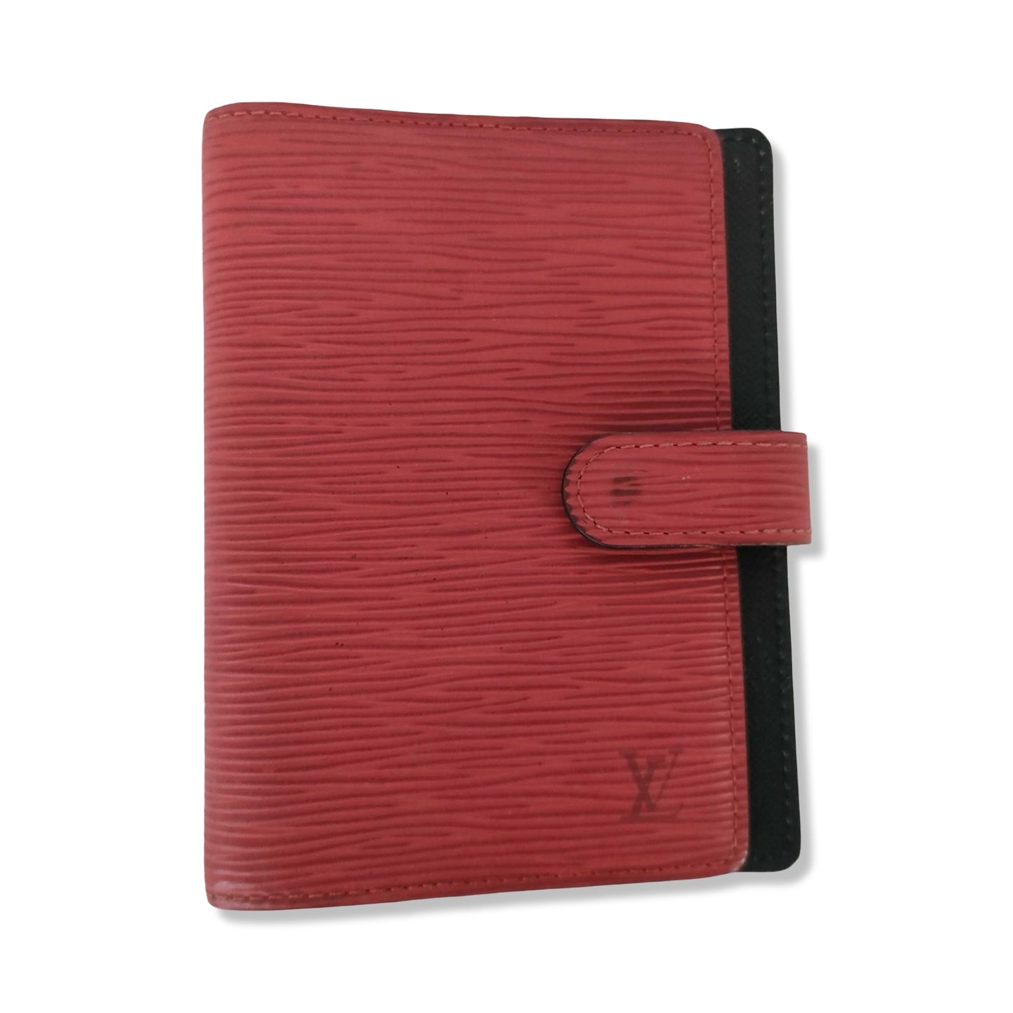 Pre-Owned Louis Vuitton Epi Leather Red Small Ring Agenda Cover - LV1905